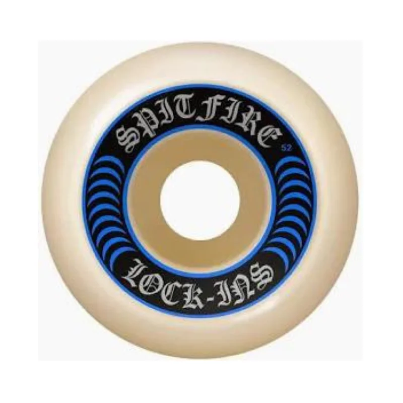 Custom Skateboard Wheels for Long-Term Stability-Spitfire Formula Four Lock-ins 53mm 99a