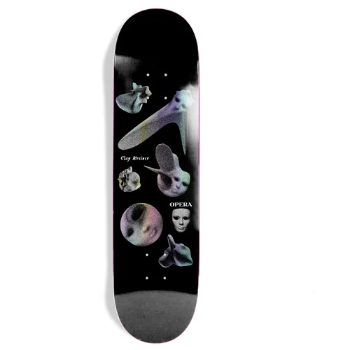 Custom Skateboard Deck with Impact-Resistant Material-Opera 8.5 Clay Kreiner Shapes Ex7 Deck