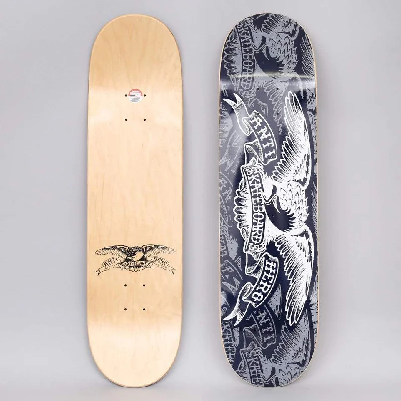 Custom Skateboard Deck for Smooth Transition Between Tricks-Anti Hero Pp Deck Copier Eagle Navy 8.25 In