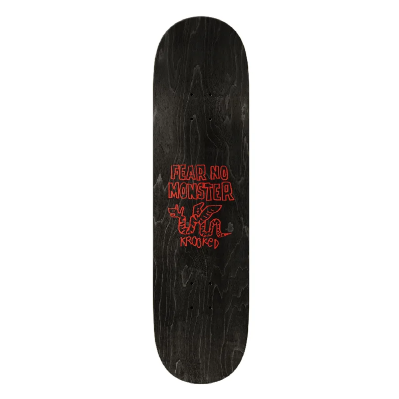 Custom Skateboard Deck with Customizable Width-Krooked - 8.5" Wilson Positively Pro