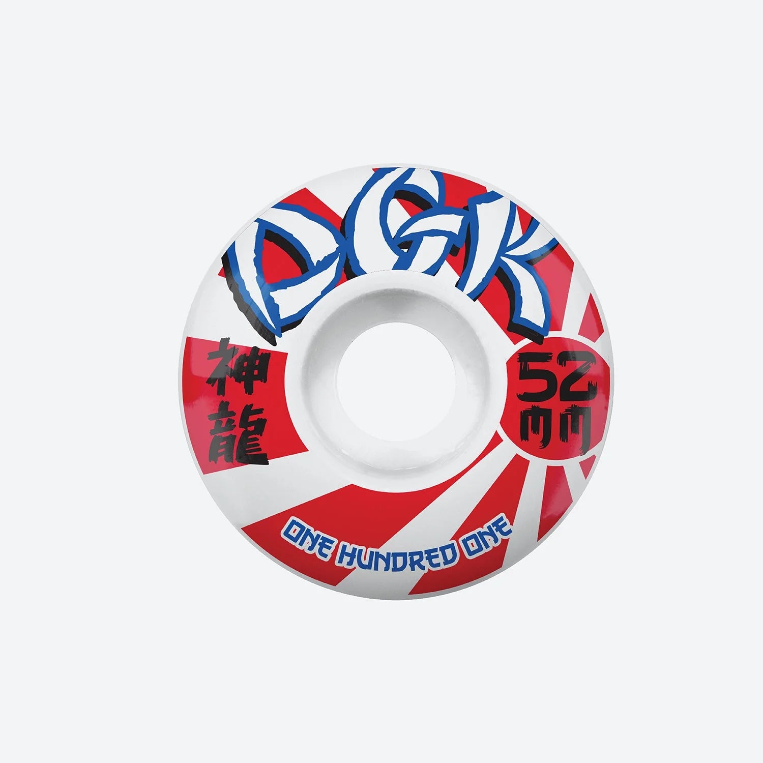 Custom Skateboard Wheels with Multi-Traction Surface for Grip-DGK Shogun Wheels - 52mm