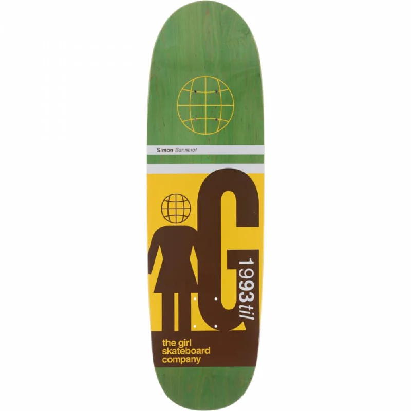 Custom Skateboard Deck for Flawless Board Control-Girl Bannerot International OG - Couch Shape 9.25" Skateboard Deck