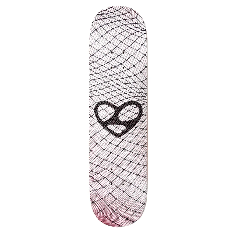 Custom Skateboard Deck with Grippy Surface for Stability-Limosine Temptress Max Palmer Deck 8.25"