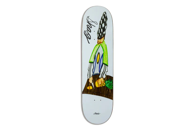 Custom Skateboard Deck for Enhanced Stability-There Pineapple Shaggu Skateboard Deck