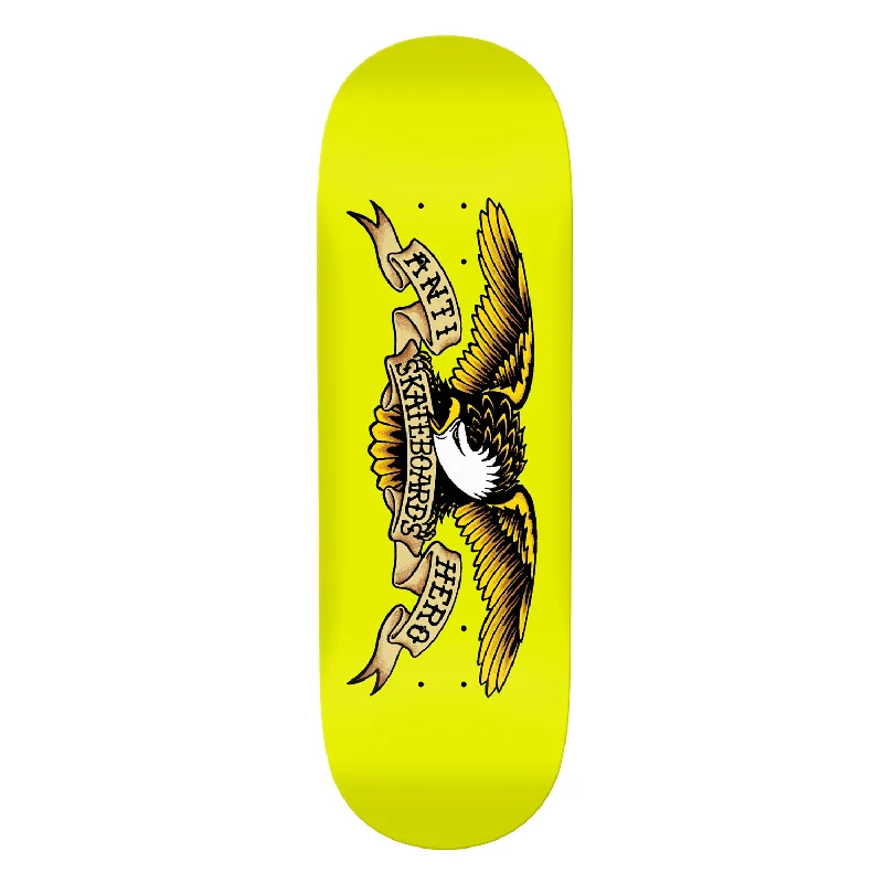 Custom Skateboard Deck with Low to Medium Concave-Anti-Hero - 10.0" Team Shaped Horse Pill