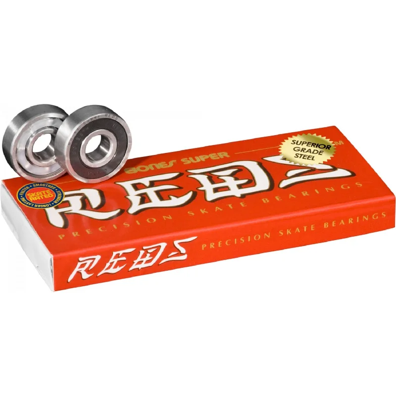 Custom Skateboard with Logo-Bones Super Reds Bearings