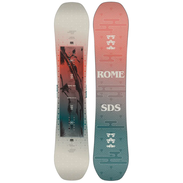 Custom Snowboard with Minimal Vibration and Noise-Rome Royal Women's Snowboard 2024