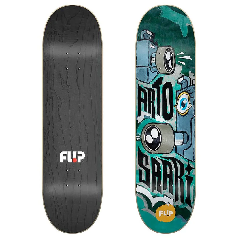 Custom Skateboard with Shock-Absorbing System-Flip Saari Faire Skateboard Deck