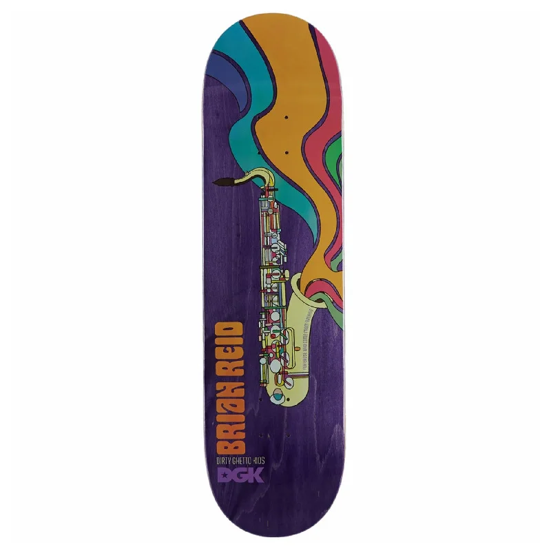 Custom Skateboard Deck with Low Profile Design for Easy Board Control-DGK Brian Reid Tone Deck 8.38"