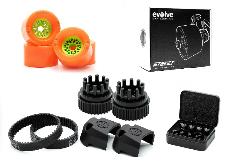 Custom Skateboard Wheels for Ultra-Smooth Ride-Orangatang Dad Bod 105mm Street Conversion Kit