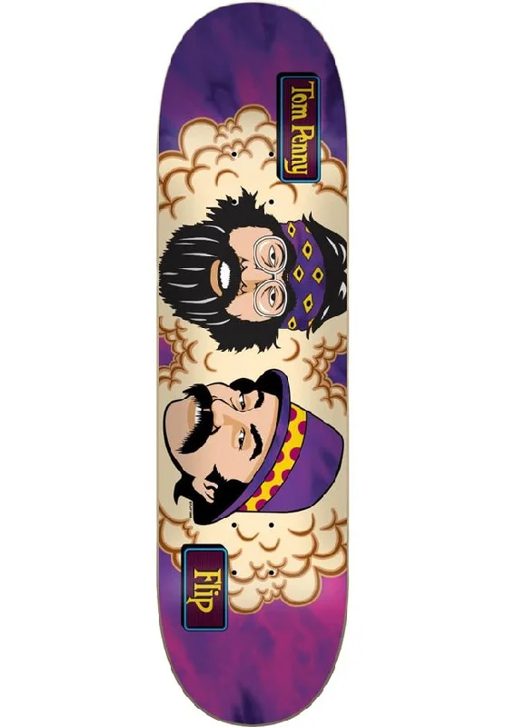 Custom Skateboard Deck for Heavy Riders-Flip Toms Friends Purple Haze 8.25