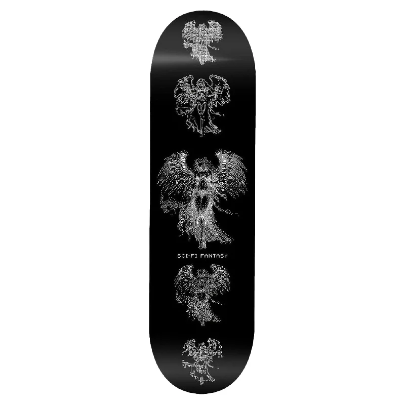 Custom Skateboard Deck with High-Quality Ply Construction-Sci-Fi Fantasy Angel Board 8.0"