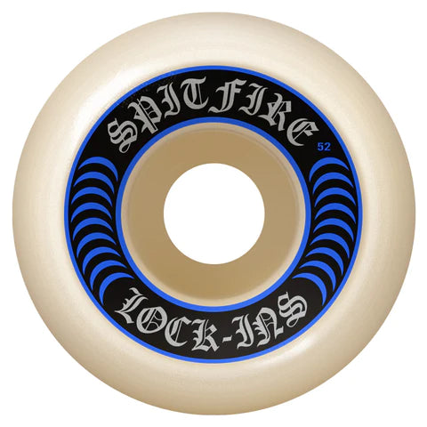 Custom Skateboard Wheels for Speed and Stability-Spitfire - Formula Four Lock-Ins Skateboard Wheels 53mm 99a