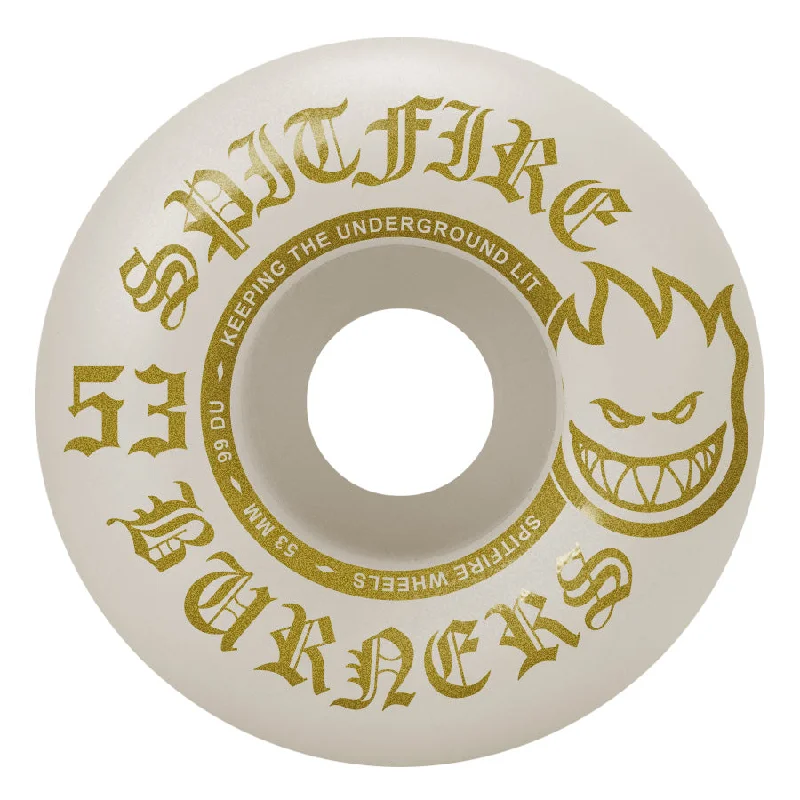 Custom Skateboard Wheels for Ultimate High-Speed Performance-Spitfire - Burners Skateboard Wheels 53mm 99a