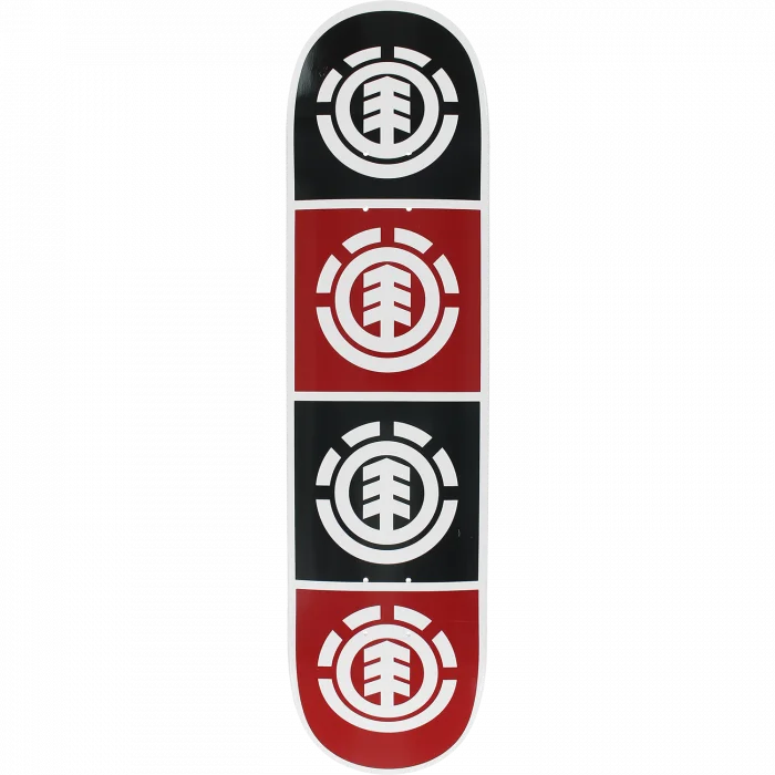 Custom Skateboard Deck with Resilient Grip for Perfect Landing-Element Quadrant 7.5" Skateboard Deck