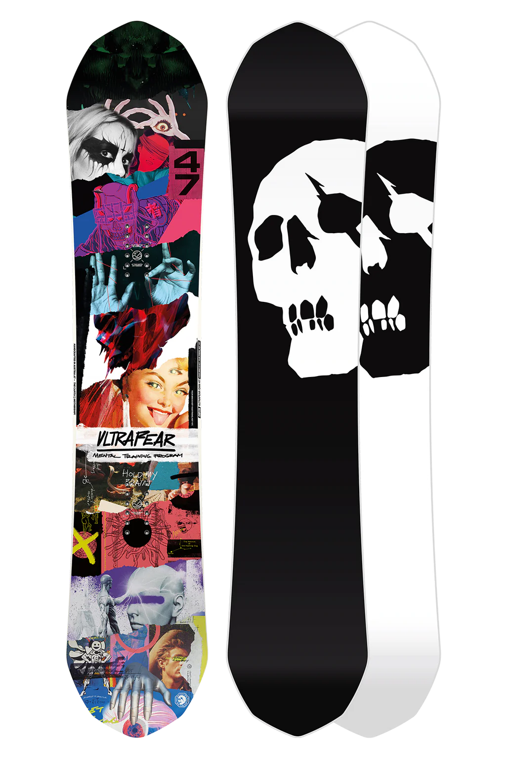 Custom Snowboard for Precision Riding-Capita Ultrafear Snowboard 2025 - 147cm