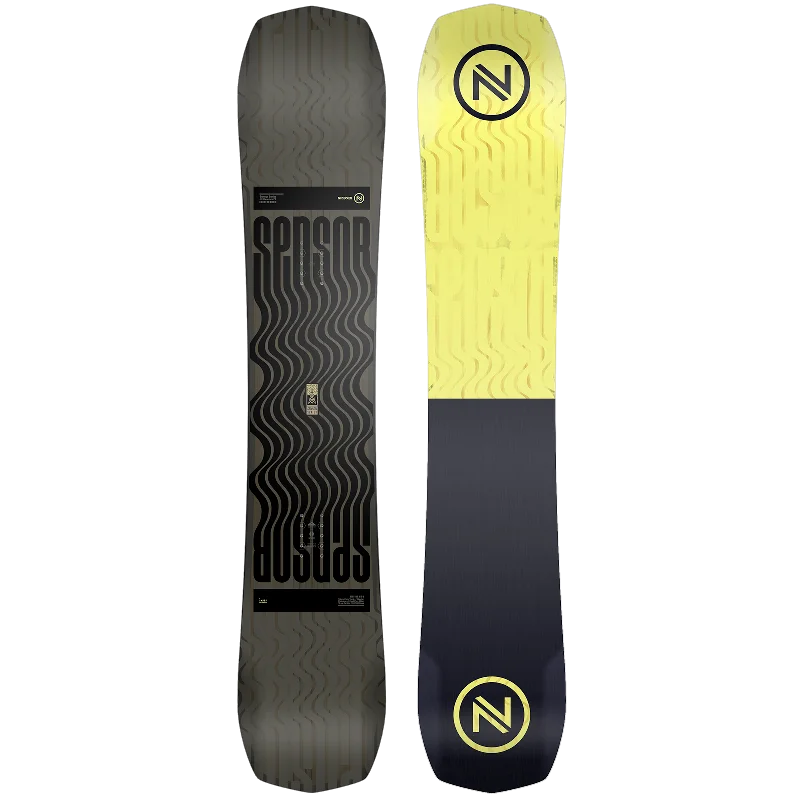 Custom Snowboard with Special Grip Features for Control-Nidecker Sensor Snowboard 2024