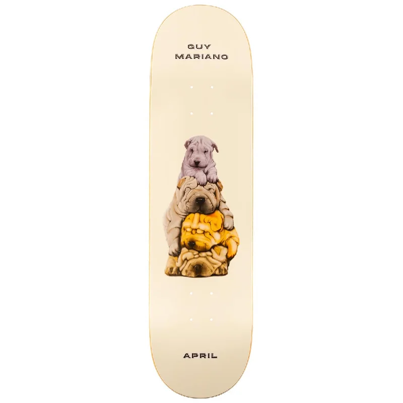 Custom Skateboard Deck with Durable Materials-April Guy Mariano The Dogs Skateboard Deck - 8.50"