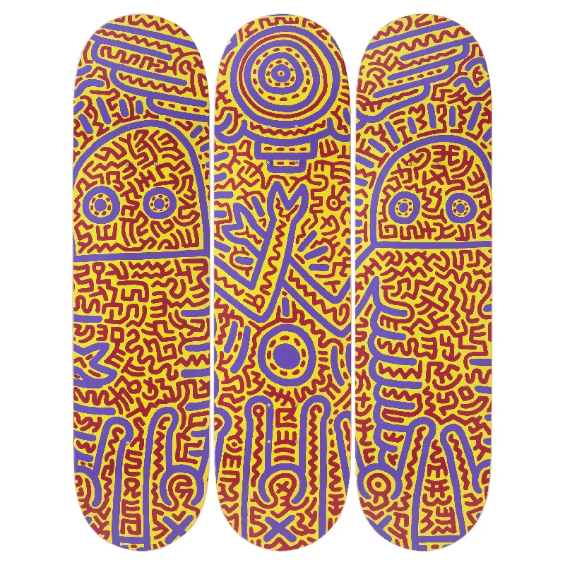 Custom Skateboard Deck for Street Skating-Untitled (1984) Skateboard Decks after Keith Haring