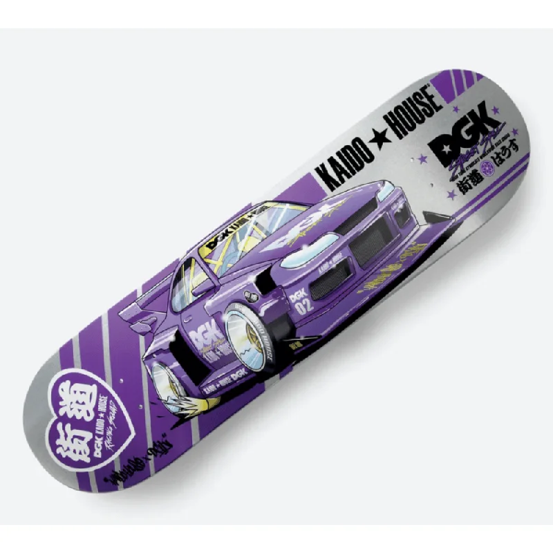 Custom Skateboard Deck for Freestyle Tricks-DGK Kaido House Roulette Skateboard Deck 8.25"