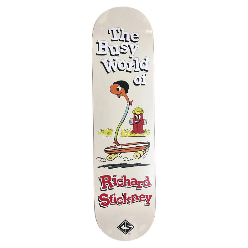 Custom Skateboard Deck for Enhanced Stability-Corner Store Stickney Worm Deck 7.75"