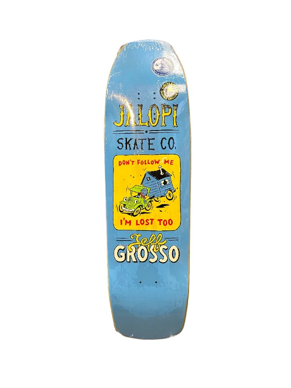 Custom Skateboard Deck for Stability in Skateparks-Anti-Hero Grosso Jalopi Returns Skateboard Deck