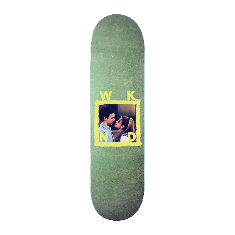 Custom Skateboard Deck for Park Riders Seeking High Flex-WKND Corey & Topanga Date Series Deck - 8.25