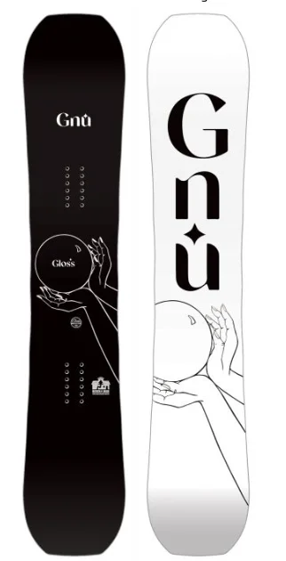 Custom Snowboard with High-Quality Materials-2024 Gloss | Asst. Sizes