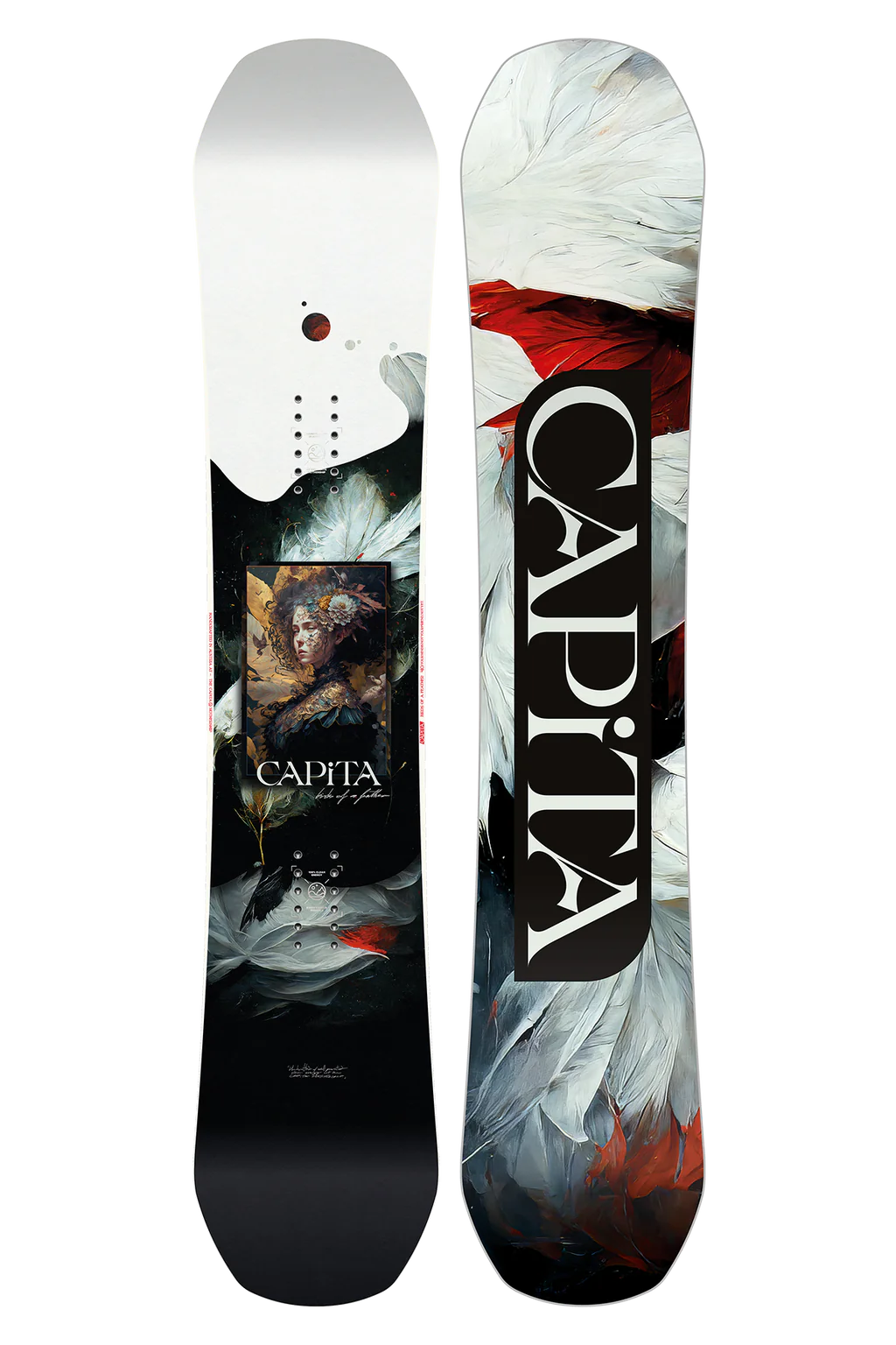 Custom Snowboard with Custom Flex Options-Capita Womens Birds Of A Feather Snowboard 2025 - 140cm