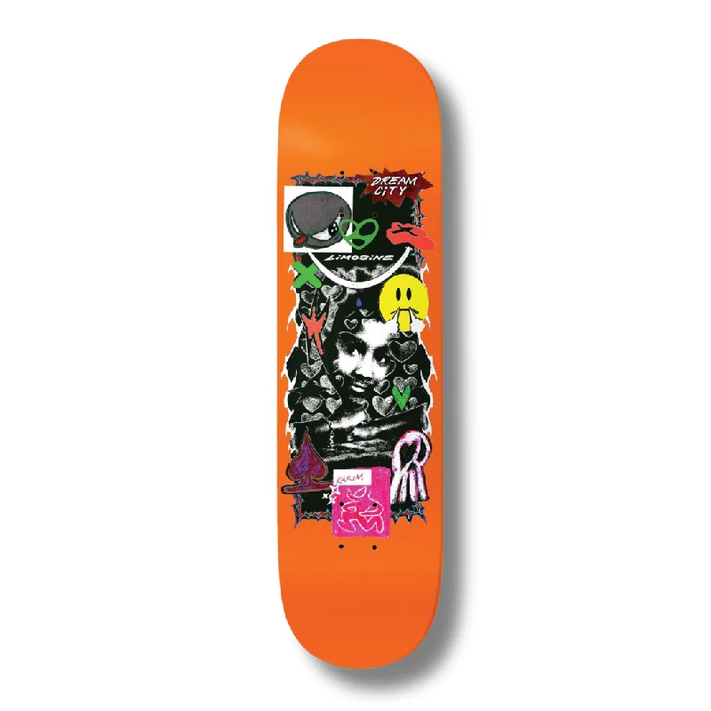 Custom Skateboard Deck for Maximum Speed and Agility-Limosine Dream City Karim Deck 8.5