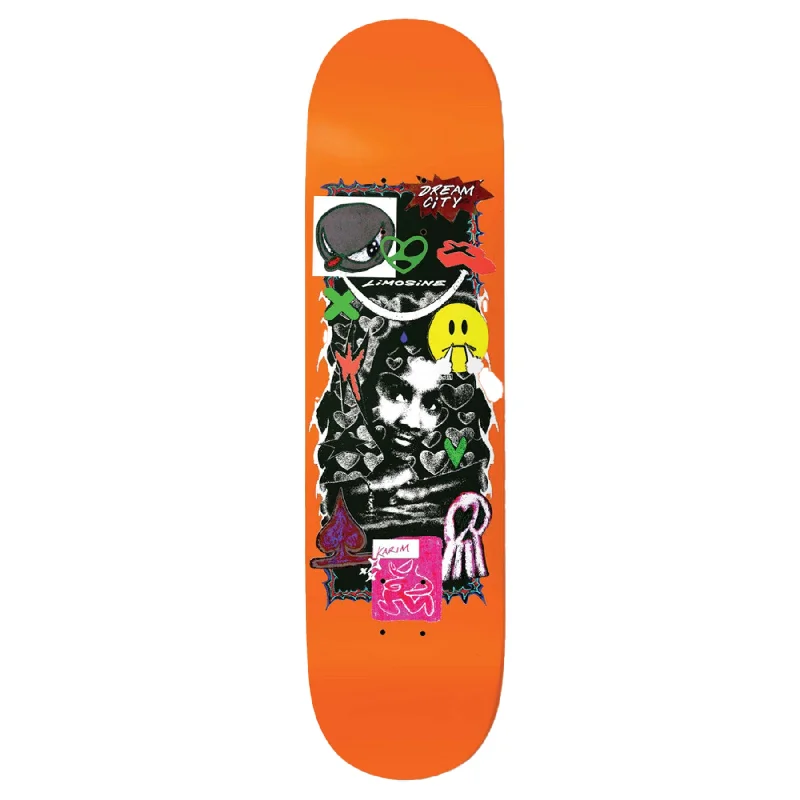 Custom Skateboard Deck for Slalom Skating-Limosine Dream City Karim Callender Deck 8.5"