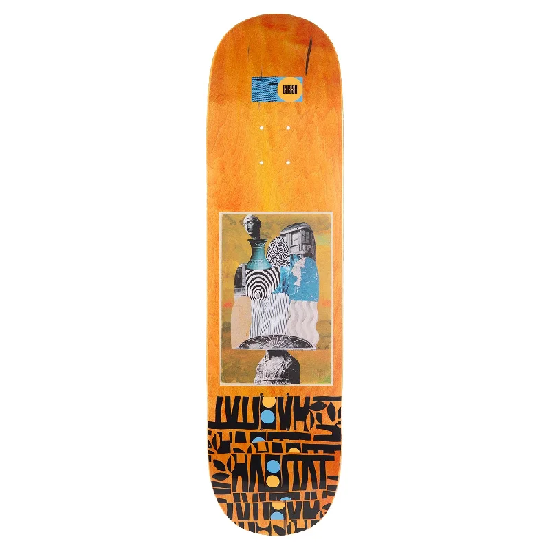 Custom Skateboard Deck with Extra Flexibility-Habitat Kaue Cossa Portraits From The Edge Deck 8.5"