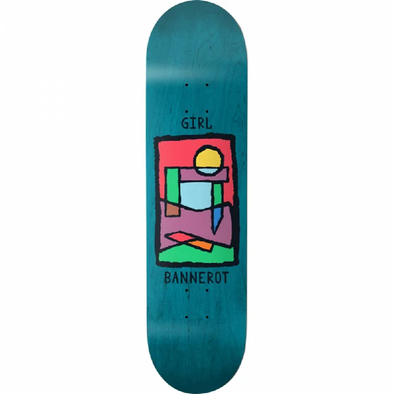 Custom Skateboard Deck for Better Air Control During Jumps-Girl Bannerot Tangram 8.25" Skateboard Deck