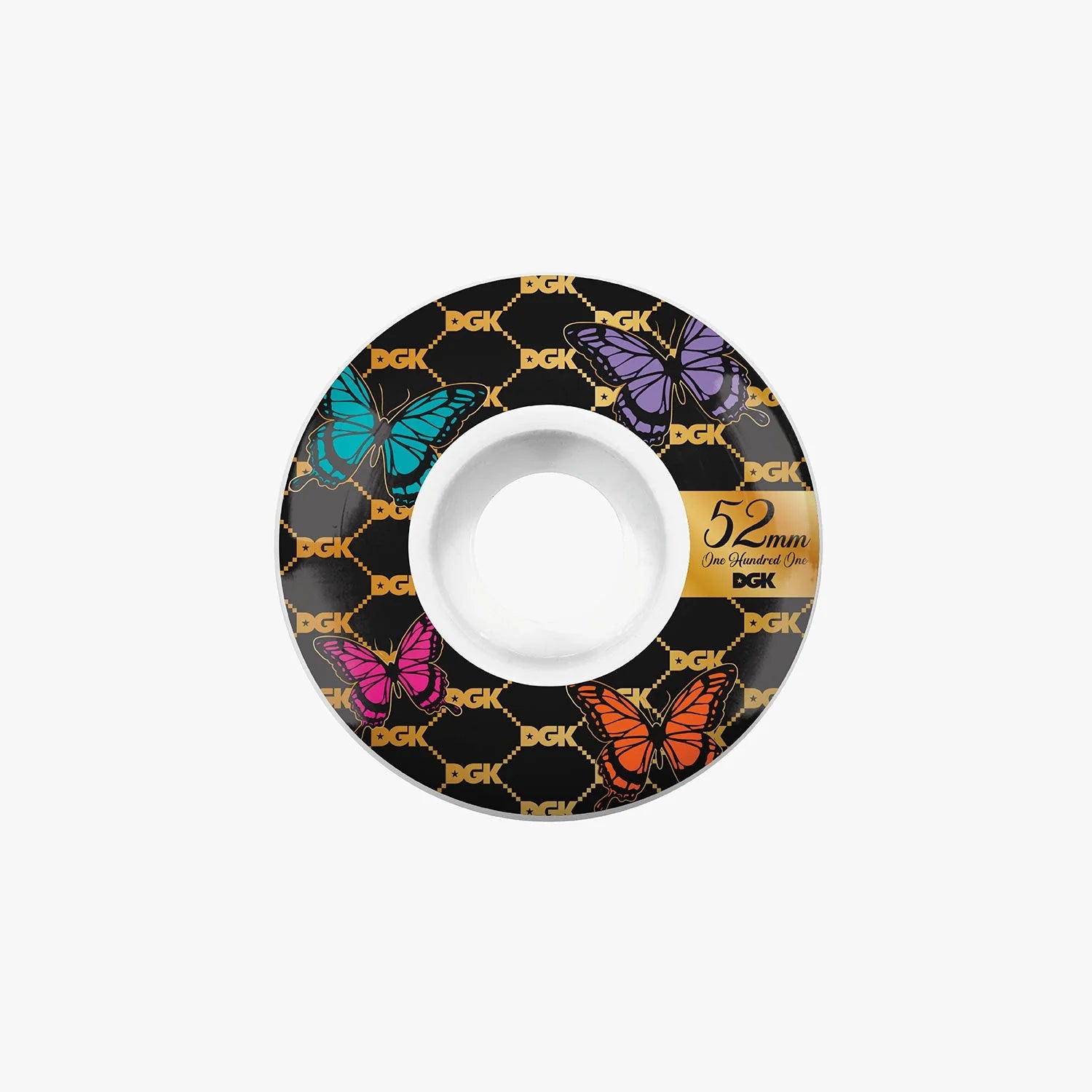 Custom Skateboard Wheels with Durable Core for High-Impact Skating-DGK Floating Wheels - 52mm