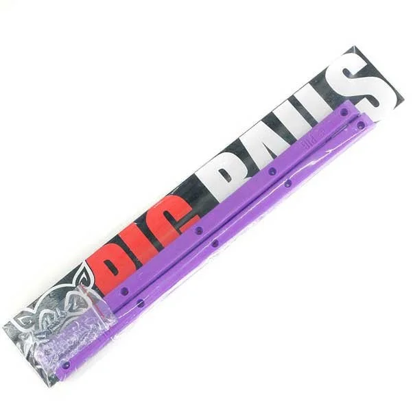 Custom Skateboard for Extreme Stunts-Pig Skate Rails - Purple