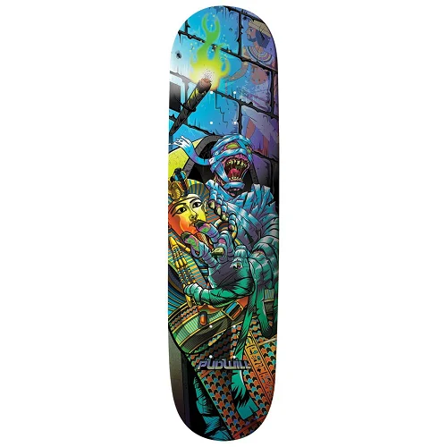 Custom Skateboard Deck with Shockproof Design-Thank You 8.0 Pudwill Mummified Deck