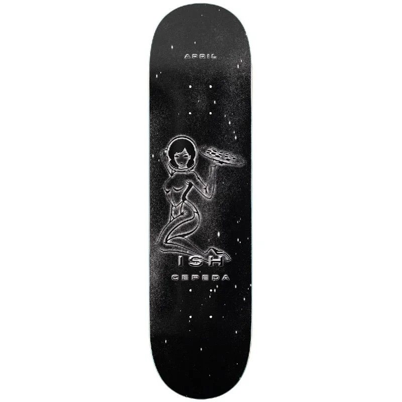 Custom Skateboard Deck for Aggressive Riders Seeking Precision-April Ish Cepeda Out There Skateboard Deck - 8.25"