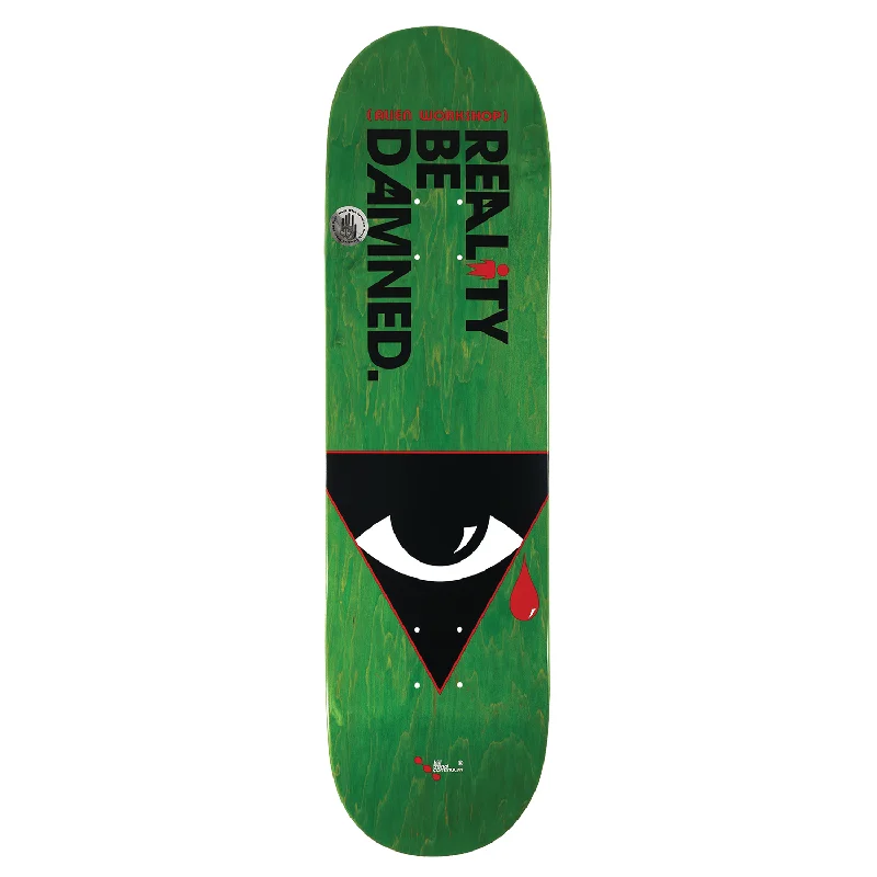 Custom Skateboard Deck with Easy Grip for Beginners-Alien Workshop - 8.75" KTC Reality Be Damned