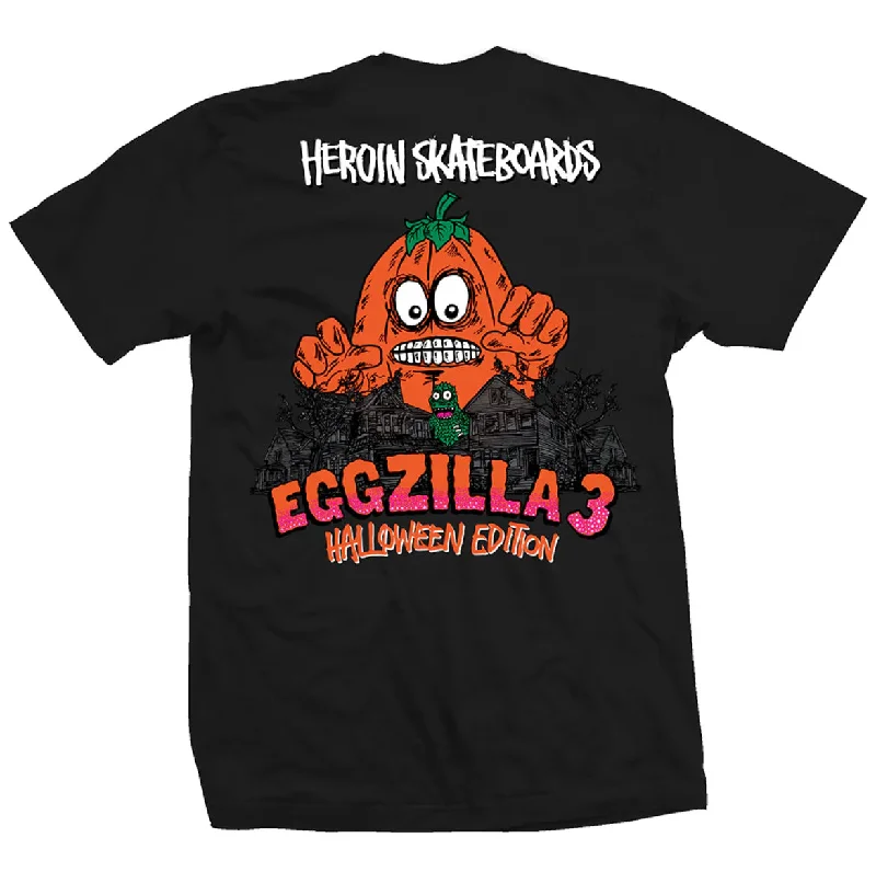 Custom Skateboard Deck for Pro-Level Street Tricks-Heroin Eggzilla 3 T-shirt