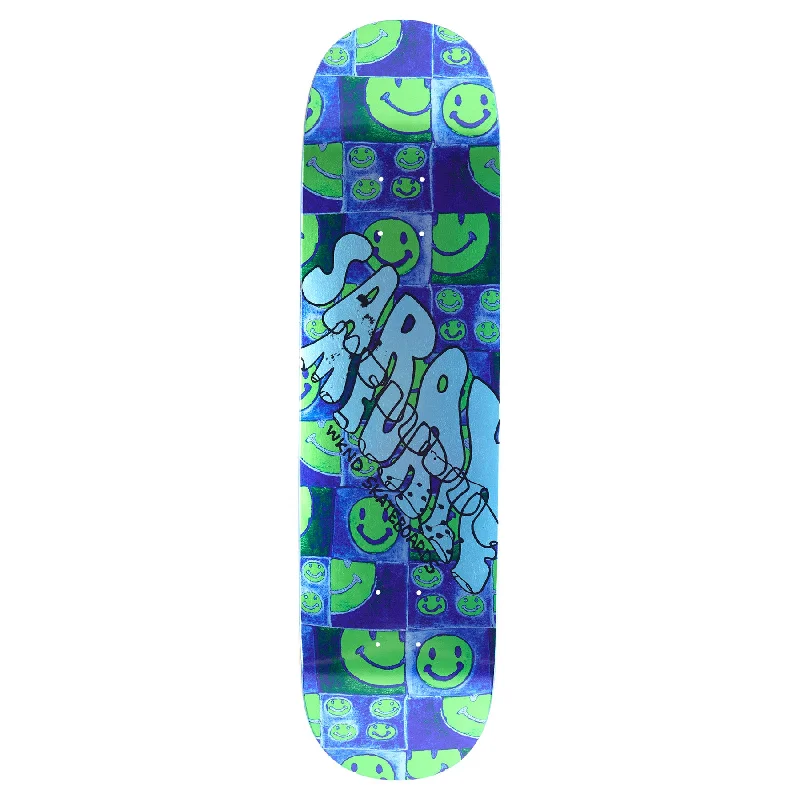 Custom Skateboard Deck with Customizable Shape-WKND Smirley Deck Sarah Meurle 8.25" PS