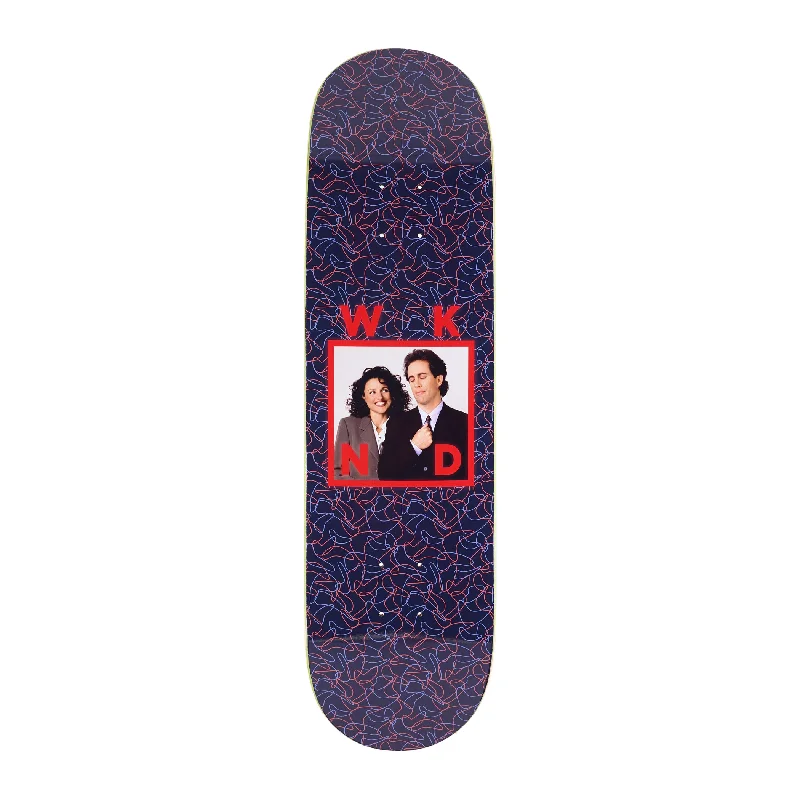 Custom Skateboard Deck with Firm Grip for Hard Landings-WKND Jerry & Elaine Date Series Deck - 8.5