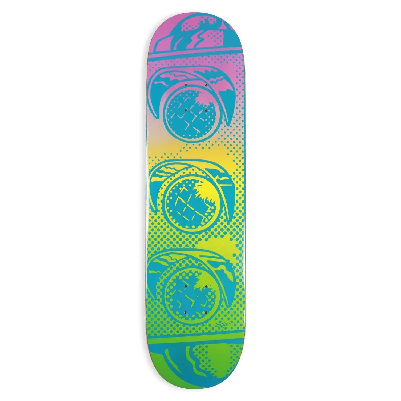 Custom Skateboard Deck with Professional Riding Features-Traffic Skateboards Gradient Light Skateboard Deck