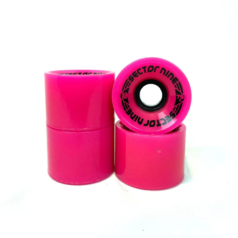 Custom Skateboard Wheels for Smooth Edge Control During Tricks-Sector 9 Cruiser Wheels 59mm 78a Pink