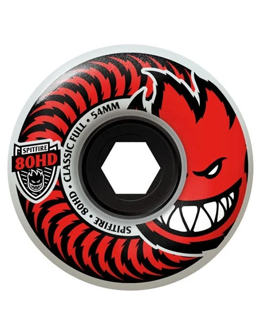 Custom Skateboard Wheels for Heavy Duty Landings-Spitfire Classic Full Charger Wheels | 80D/54mm