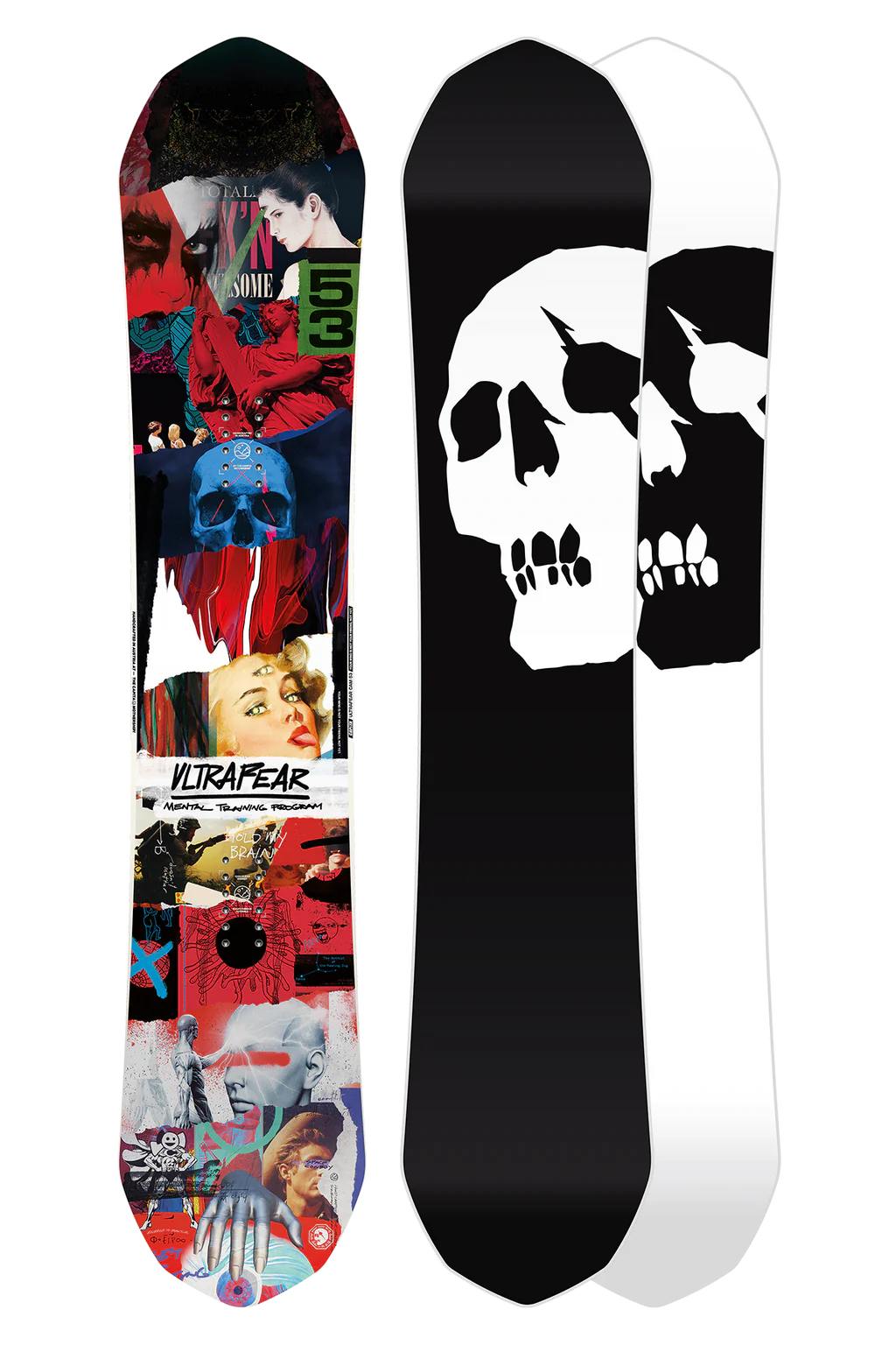 Custom Snowboard for Riders with Intermediate Skills-Capita Ultrafear Snowboard 2025 - 153cm