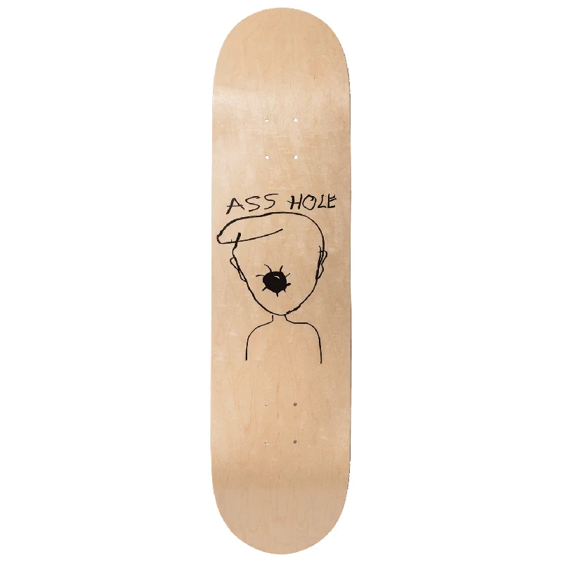 Custom Skateboard Deck for Freeride Skating-Ass-hole by Paul McCarthy