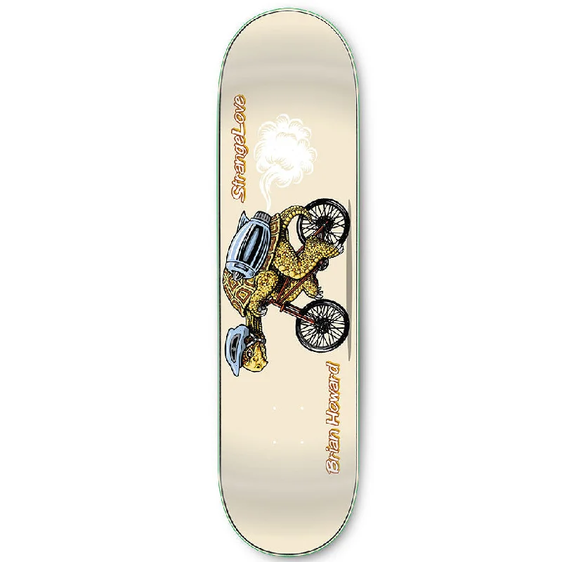 Custom Skateboard Deck with Optimal Width for Comfort-Strangelove Brian Howard Nowhere Fast Deck 8.375