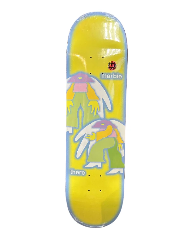 Custom Skateboard Deck with Tail and Nose Concave-There Marbie Fairy Skateboard Deck