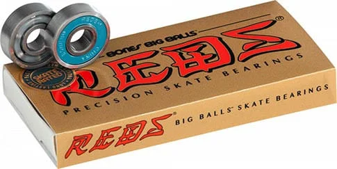 Custom Skateboard for Best Deck Design-Bones Reds Big Balls Skateboard Bearings