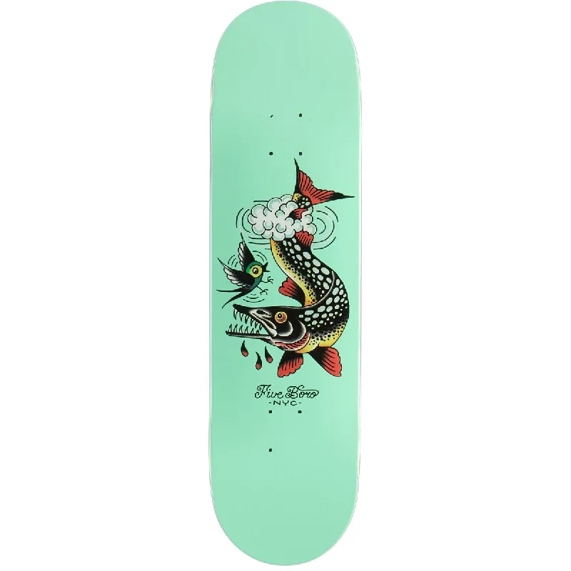 Custom Skateboard Deck for Smooth and High-Speed Riding-5Boro Fish Pike Skateboard Deck - 8.375"